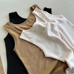 Camisoles Tanks Winter Borsted Keep Warm Bottoming Shirts Women Pure Color Thermal Underwear Tops Sleepwear