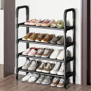 Simple Shoe Rack DIY Easy Assemble Dustproof Boots Organizer Stand Holder SpaceSaving Shoes Storage Shelf Entryway Cabinet 240130