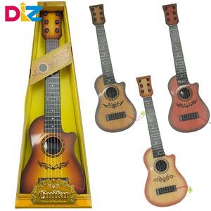 6 Saiten Klassische Gitarre Stahl Anfänger Spielzeug Kinder Ukulele Kinder Musikinstrument Für Junge Mädchen Geschenk 240124
