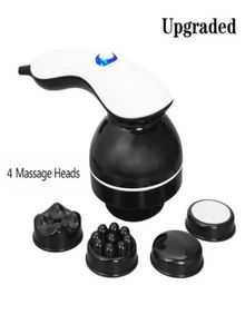 4 in 1 Electric Body Massager Slimming Lose Weight Liposuction Vibrator Facial Cellulite Massager EMS Muscle Stimulation Machine2691199