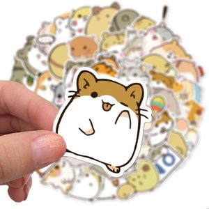 Car Stickers 50 Pcs/Lot Wholesale Lovely Animals Pet Sticker For Kids Toys Waterproof Notebook Skateboard Laptop Lage Drop Delivery Dhhvz