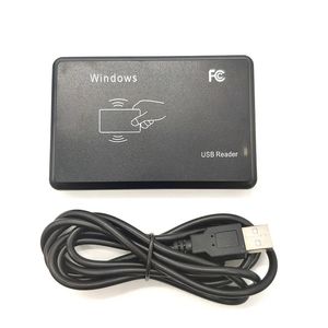 125 كيلو هرتز 1356MHz RFID قارئ USB القرب بطاقة ذكية لا يوجد جهاز محرك أقراص لجهاز التحكم في الوصول 240123