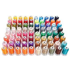 80 Madeira Colors Set Premium Polyester Embroidered Thread 500M (550Y) Each Spool Brother Babylock Janome Singer Home Machines 240208