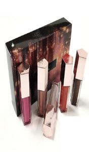 Spiegelglaslippe 5-Farben-Lipgloss-Lippenstift Weihnachten feuchtigkeitsspendendes, wasserfestes Glasur-Kombinations-Make-up-Set 9 ml70443862713169