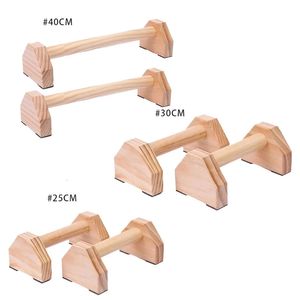 Pushups Stands Fitness Equipment Pectoral Muscle Training Wooden Handle NonSlip Push Up Bracket up Exercise Tool 240127