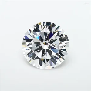 Свободные бриллианты 1,5 карата, полированный круглый бриллиант, выращенный в лаборатории, с сертификатом IGI Цвет: F