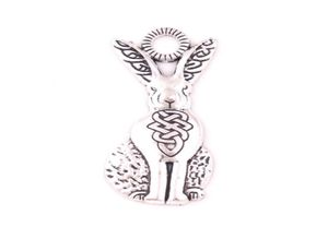 Fashion Antique Silver Viking Nordic Style Hare Pendant Sacred Rabbit Animal Talisman Jewelry Accesspories53373562525333