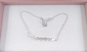 Niedźwiedź mama bransoletka w srebrnej i matki Pearl Authentic 925 Srebrne bransoletki pasują do prezentu w stylu europejskim Andy Jewel 914159580180