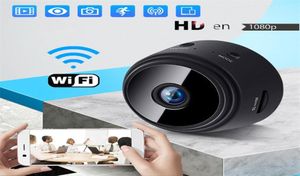 A9 Telecamera di sicurezza Full HD 1080P 2MP WiFi IP KCamera Visione notturna Wireless Mini Sorveglianza di sicurezza domestica Micro piccola cam Remota Mo8086291