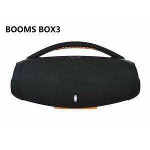 Динамики для сотовых телефонов Высокое качество Boombox 3 High Bass Водонепроницаемая беспроводная система Bluetooth O для телефонов с доставкой в коробке Аксессуар Dhkaq