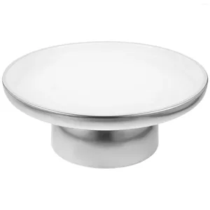 Servis uppsättningar Tall Fruit Bowl Wedding Ceremony Servering Plate Plates Tray Nupec Cake Dish Porslin Footed Ceramic