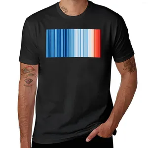 Canotte da uomo Cambiamento climatico Riscaldamento globale Strisce di temperatura T-shirt Magliette Abbigliamento estetico Abbigliamento da uomo