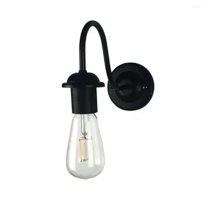 Lâmpada de parede loft americano industrial vintage luz cabeceira metal braço dobrado preço atacado arandelas 110v/220v promoção dispositivo elétrico