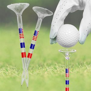 50pcs Kararlı Golf Tees Sürtünme ve Yan Spin Şeffaf Golf Top Tutucu Yeniden Kullanılabilir Golf Aktiviteleri İçin Yeniden Slip Anti-Slip Big Cup 240122