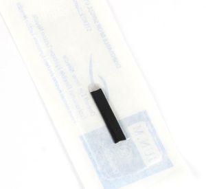 50 Stück 16 Pin Nadel U-förmige Augenbrauen-Tattoo Überlegene Microblading-Klingen für Permanent Make-up Manueller Stift 3D-Augenbrauen-Stickerei1066561