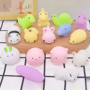 50PCS Kawaii Squishies Mochi Tier Stress Relief Spielzeug Kinder Antistress Ball Squeeze Party Favors Dekompression Spielzeug Für Geburtstag 240129