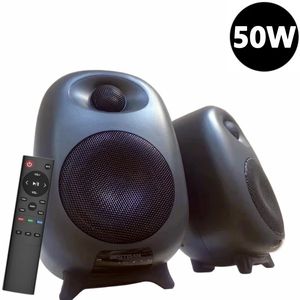 Isan 50W Active Bluetooth Sers 20 Stereo Game Loudser Home Theater Sound System med Bass Effect OPT RCA för PC TV 240126