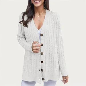 Women's Jackets Coat Woman Plus Size Overcoat Solid Long Sleeve Open Front Winter Outwear Sweater Chaquetas Korean Outer