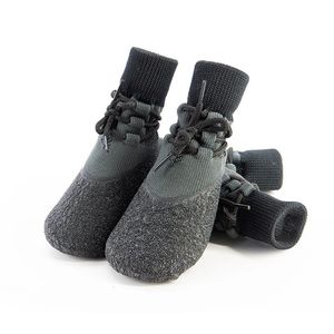 4st Dog Shoes Winter Warm Noslip Breattable Soft Pet Coconut Socks Boots Katter Små stora tillbehör för hundar 240119