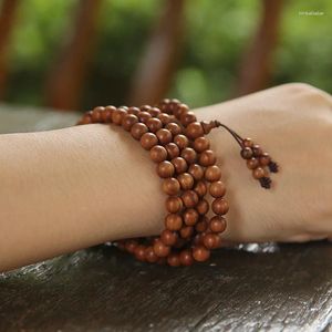 Strand India Sandalwood Beads Men's And Women's Old Materials Black Meat Bracelet