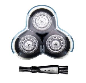 RQ12 Ersatz-Scherkopf, 3D-Rasierer, Ganzkörper-Kopfzubehör mit sauberer Bürste und Etui für Philips S9000 RQ10 RQ11 RQ127750782