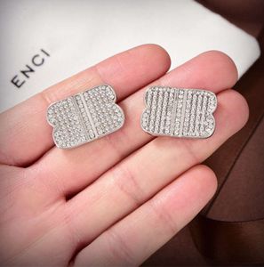 Designers Charm Earring Fashion Womens Bb Earrings Jewelry Formal Woman Shinely Diamond Pendant Studs Hoop Ear Rings Wedding02662