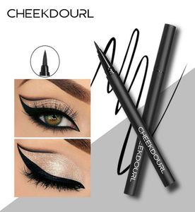 Cheekdourl Siyah Eyeliner Hızlı Dereceli Su Geçirmez Kalem Uzun Çiçeklenmeyen Sıvı Makyaj Aracı 6356263