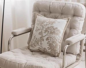 Yastık Fransız krem ​​tarzı kapak kanepe oturma odası