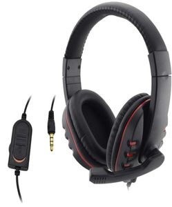 Neues kabelgebundenes 35-mm-Gaming-Headset Kopfhörer-Kopfhörer-Musikmikrofon für PS4 PlayStation 4 Game PC Chat von ouv9079200