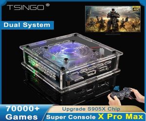 Super Console X Pro Max Dual System 4K HD Video Game Console Support WIFI 70000 Retro Games 50 Emulators For PS1N64DCPSP H2209989831