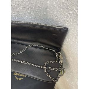 Luxury Pochette Rock Wings Zadig Voltaire Bag Top Quality Womens Tote Diamond Designer Baguette Leather Purse Handbag Chain Clutch Flap Cross Body Shoulder BA BA
