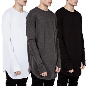 Mens Hip Hop Streetwear Kciuk tuszka T -THIRT THIRT Hurtowa moda męska wiosenna duża konstrukcja