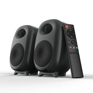 Isan 60W Gaming Bluetooth Ser Computer Soundbar Home Theatre Sound System med Bass Effect OPT RCA för PC TV 240126