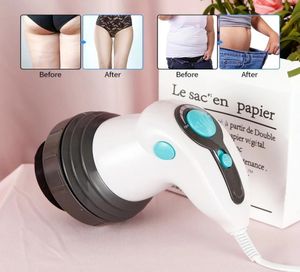 4 w 1 Masaż podczerwieni 3D Electric Culef -Ciałe Przesunięcie Massager Roller AnticeLulite Maszyna do profesjonalnego narzędzia urody3713474