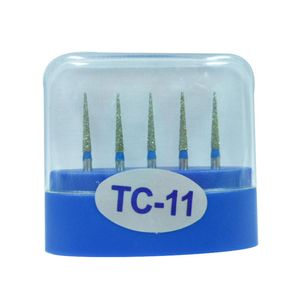 1 pacote com 5 peças tc11 brocas de diamante dental médio fg 16m para peça de mão odontológica de alta velocidade muitos modelos disponíveis 3595241