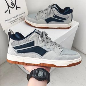 Varış Erkek Tenis Ayakkabı Platformu Erkek Lüks Marka Ayakkabı Kaliteli Adam Spor Skate Spor Sake Açık Slip Yürüyüş Sapato 240119