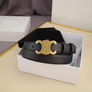 High Quality Designer Genuine Leather Triumph Belts for Mens Womens Casual Waistband Gold Smooth Buckle Cowskin Belt Ladies Ceinture belt