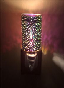 Explosive 3D bunte Aromatherapie Wachsschmelzlampe Nachtlicht ins kreative rauchfreie Aromatherapie desodorierende Wachsschmelzlampe8199791