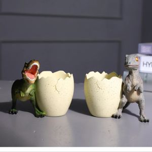 Dinosaur Pen Pencil Container Holder Desktop Storage Box Jar Figurer Desk Ornament Home Decor Decoration Accessories 240129