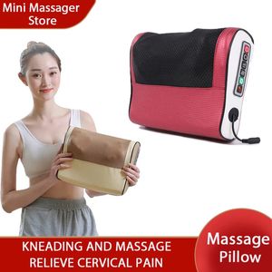 Electric Neck Massager Pillow Multifunctional Massage Pillow Device Neck Health Massager Relaxation Pillow Massager 240202