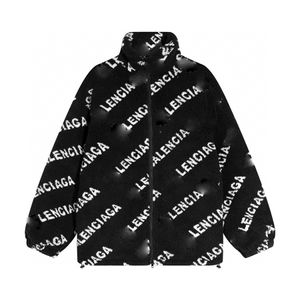 Kvinnors kappa designerjacka unisex lamm ull zipped jacka svart mångsidig asiatisk storlek m-xxl