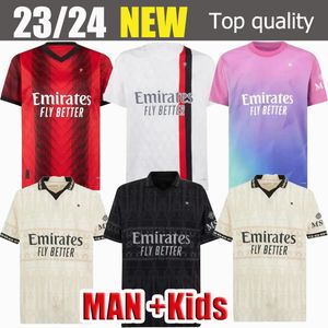 23 24 RAFA LEAO JOVIC soccer jerseys MILANS GIROUD DE KETELAERE PULISIC TONALI THEO DEST football shirt 2023 2024 special fourth 4th men kids kit uniforms