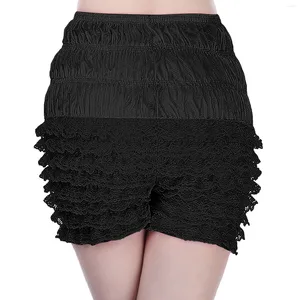 Damskie szorty żeńskie koronkowe legginsy Lolita Stylne seksowne spodnie damskie spodnie wielowarstwowe spółki spółki dla pięknej kobiety letnia ropa