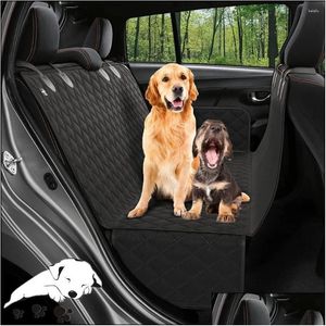 Coprisedili per auto Forniture Ers Cuccia impermeabile Cuscino posteriore per animali domestici Tessuto Oxford Consegna a domicilio per cani Automobili Moto Accesso interno Ot6Eo