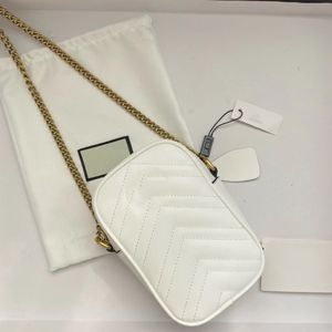 Luksusowy metalowy łańcuch torebki na ramię pionowa torba na telefoniczne torbę na telefony crossbody 598597