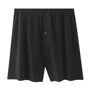 Cuecas boxer dos homens roupa interior respirável algodão arrowhead boxers hombre plus size casa calças pijamas shorts masculino calcinha 3xl