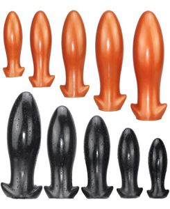 Büyük anal fiş poposu erotik ürünler yetişkinler için 18 silikon tıkaçlar büyük popo fiş anal toplar vajinal anal genişleticiler BDSM TOYS2618081