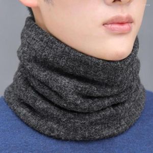 Scarves Neck Scarf Practical Warm Breathable Winter Face Cover Solid Color Elastic Unisex