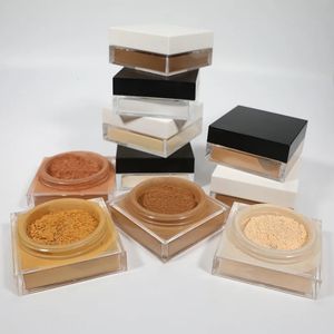 Kein Make-up-Puder mit loser Fixierung, matt, mineralisch, Oilcontrol, langlebiger Gesichts-Concealer, Kontur für schwarze, dunkle Haut, Kontur 240202