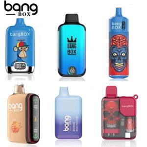 Authentic Bang Box 18K 15K 12K 9K 5K engångsvape 15000 18000 9000 Digital Smart Screen 12000 RGB 5000 Puffs Desechable E Cigarett BC9000 BC5000 Bangbox